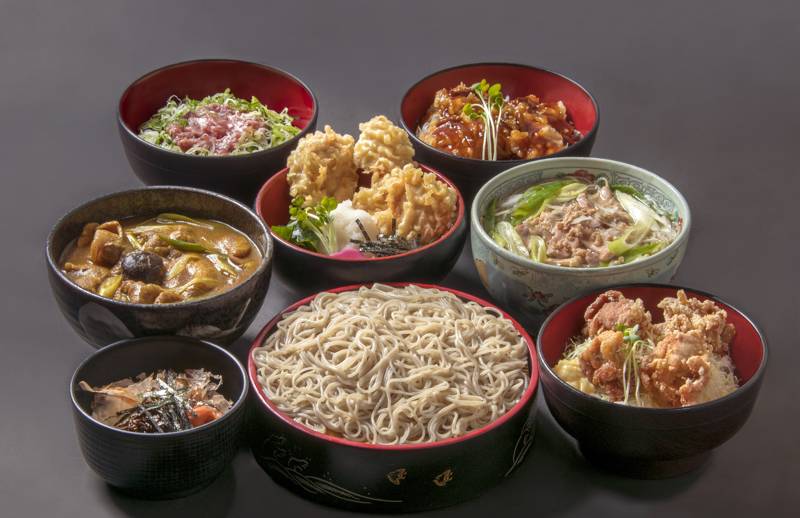 真御膳そば　葉実皮／創作酒肴　磁石